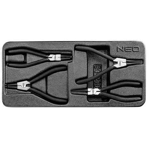 Insert pinces Circlips NEO TOOLS 84-240 4 pièces