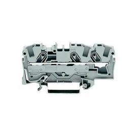 Bornier Gris Wago 2006-1301 - 3 Conducteurs - Convient pour Applications EX - 800V - 41A