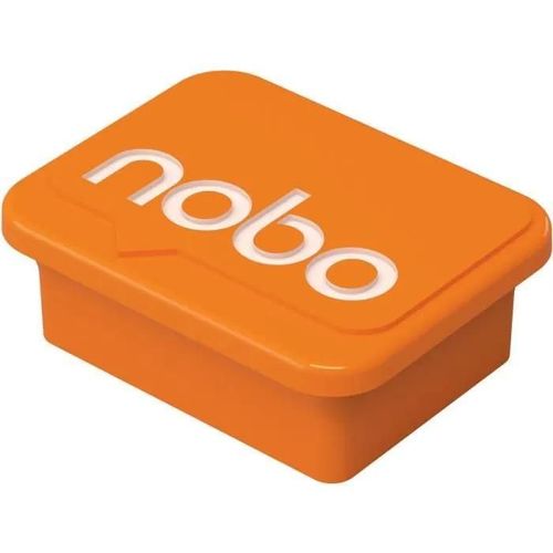 Magnets pour tableau blanc - N - Orange - 4 pièces - Plastique - Résine