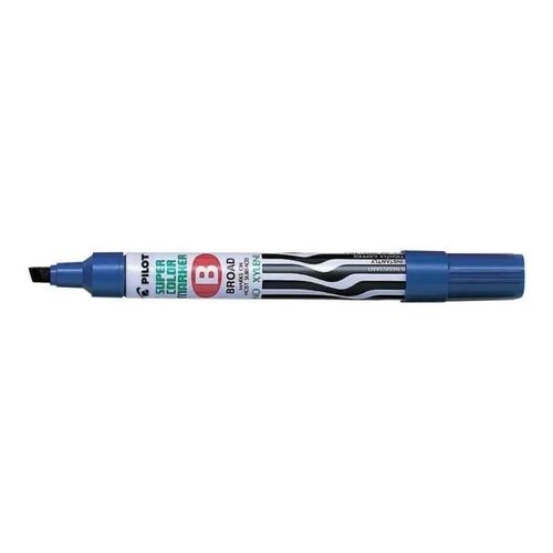 Marqueur Permanent - Pilot - Super Color - Bleu - 2-4.5 Mm - Pointe Large
