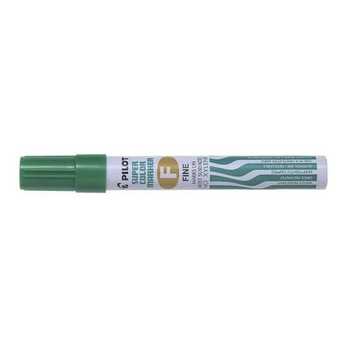 Marqueur Permanent - Sca - Sca-F - Pointe Fine - Couleur Verte - Indélébile