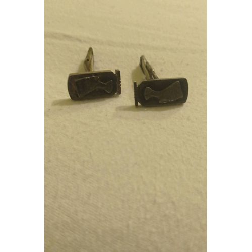 Boutons De Manchette Argent Néfertiti