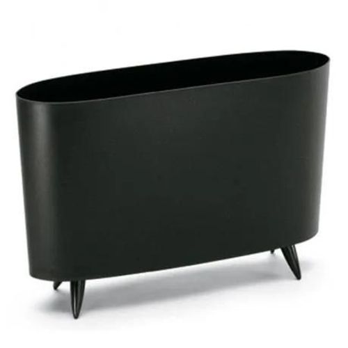 Porte-revues - KOZIOL - MILANO - Noir - Plastique - Résine - Design élégant