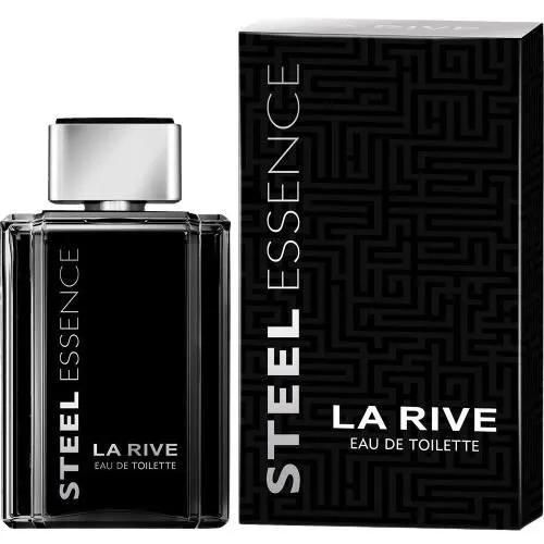 La Rive Eau De Toilette Steel Essence For Men 100 Ml Black 