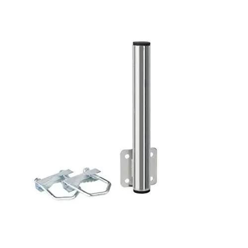 Support de balustrade - Elektro-Plast - L40 - Acier galvanisé - 2 colliers de serrage - Extérieur