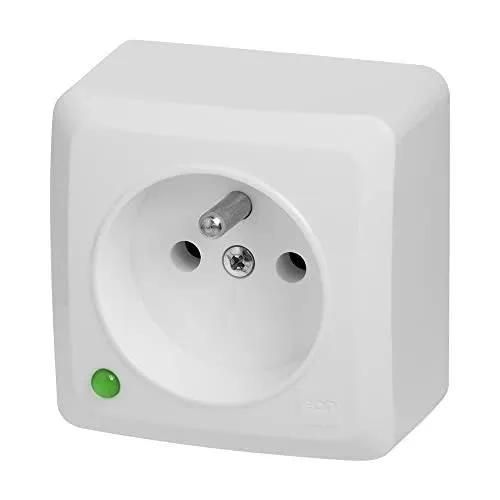 Douille - Berg - 1 Bouton N-T 2P+Z 16A 3733-00 Elektro-Plast