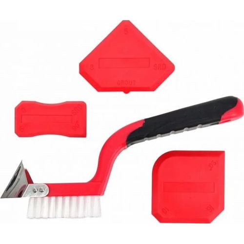 Kit quincaillerie meuble Awtools - AW27702 - JEU POUR JOINTS ET SILICONE 4 pcs.