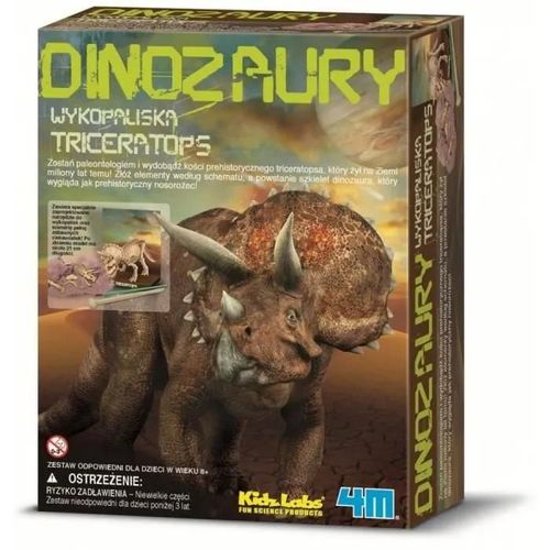 Jeu scientifique - 4M - Tricératops - Multicolore - Intérieur - Enfant mixte