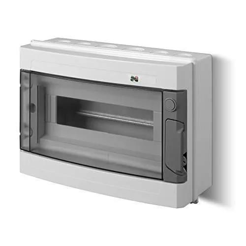 Petit distributeur - Elektro-Plast - X - IP40 - 63 A - Gris clair - 1 rangée