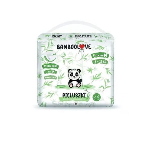 Couche Bamboolove Taille M (6-11kg) 24 Couches