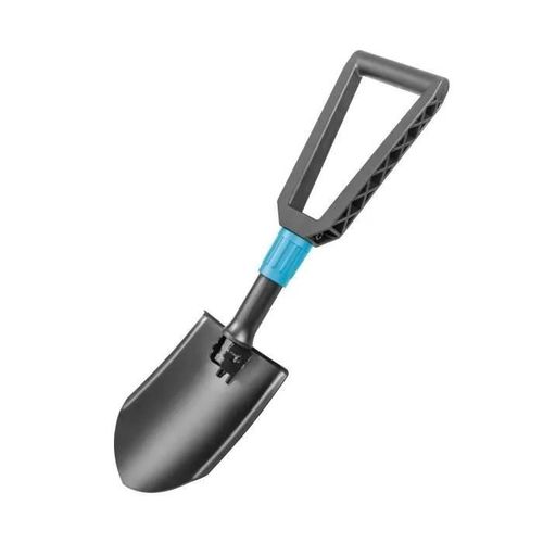 Pelle pliante Cellfast Ergo - Noir et bleu - Acier à outils durable - Garantie 2 ans
