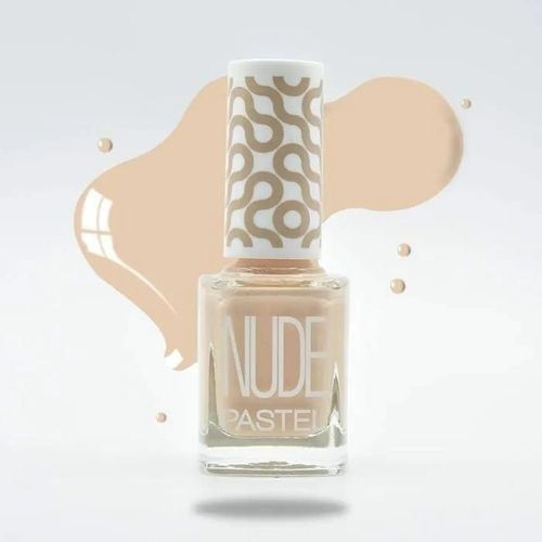 Vernis À Ongles - Pastel - Nude Nail Polish 763 - Couleur Beige - Finition Brillante - Sèche Rapidement Multicolore