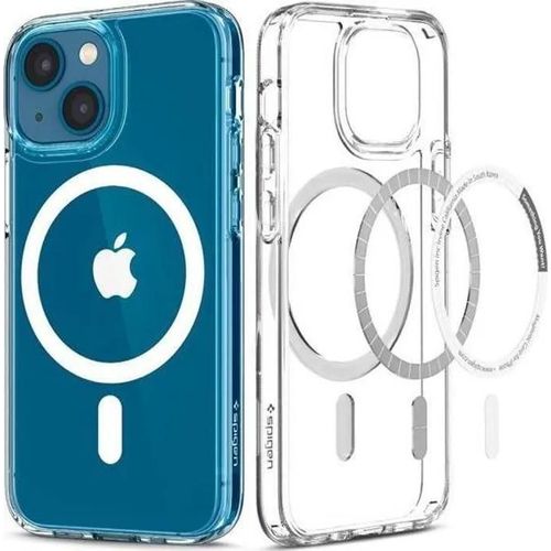 Spigen - Acs03528 - Ultra Hybrid Magfit Coque Pour Iphone 13 Magsafe [Anti-Jaunissement] - Blanc