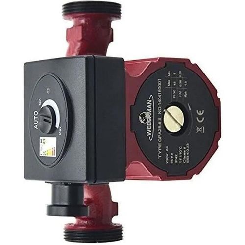 Circulateur pour chauffage central Weberman GPA II 25-40 180 mm 230 V Classe A