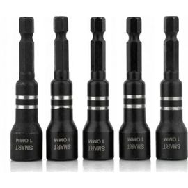 Douilles - Embouts Smart - 29-N10 - Douilles À Chocs Magnétiques Intelligentes 1/4 10mm 5pcs ''