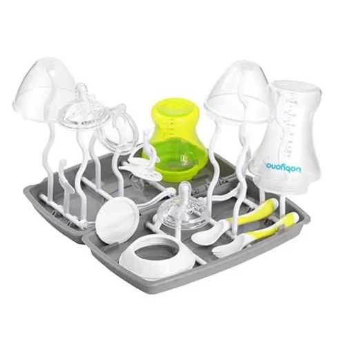 Séchoir De Biberons Et De Tétines Babyono - Blanc - Pratique Et Hygiénique