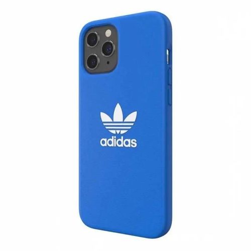 Coque - Adidas - Iphone 12 Pro Max - Anti-Chute - Bords Surélevés - Bleu/Blanc