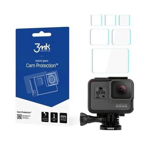 Protection de caméra 3MK GoPro HERO 5/6/7 - transparent - TU