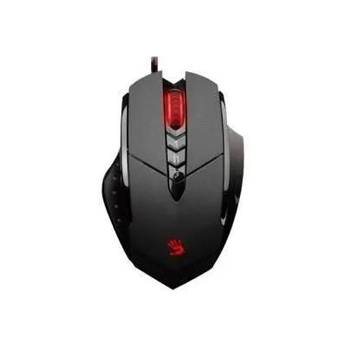 Souris A4TECH V7MA - Noir, Rouge - Technologie Optique - 8 Boutons - 3200 ppp