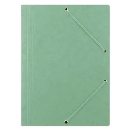 Dossier Suspendu - Sous-Dossier Donau - Dona0564 - Folder A4 Carton Pressé Avec Élastique Vert (8643080-06pl)