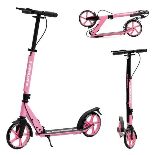 Trottinette - Blackwheels - Orio - 2 Roues - Noir-Rosa - Adulte
