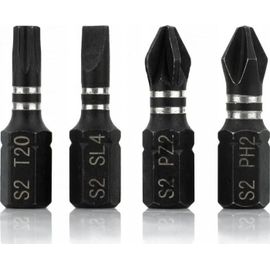 Smart - 29-Set15 - Ensemble Intelligent D'embouts À Impact Ph Pz Tx + Adaptateur Intelligent 15 Pièces