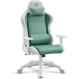 Sense7 Chaise Gaming Spellcaster Fuku - Cuir Éco - Design Ergonomique, Inclinaison 160°, Accoudoirs 1d, Siège En Mousse Froide