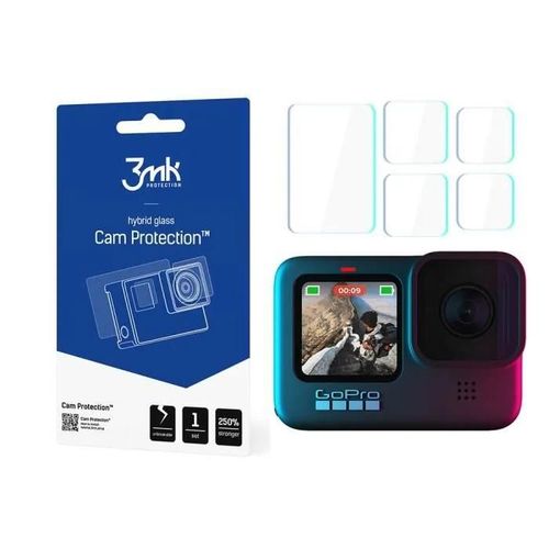 Protection de caméra 3MK GoPro HERO 9/10 - transparent - TU
