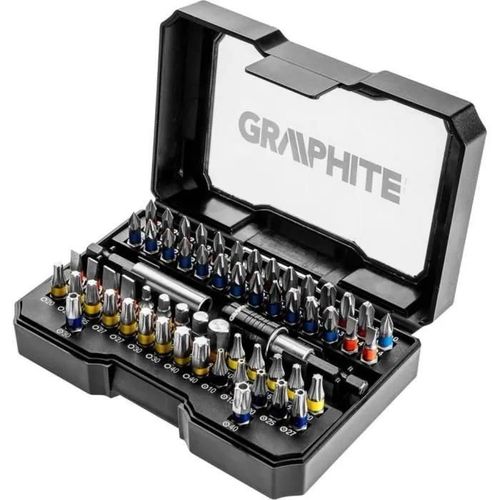 Conseils de tournevis en graphite défini 60pcs.(56h600)