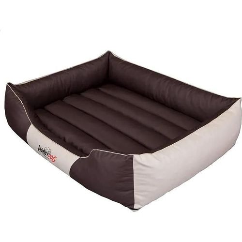 Hobbydog Corbzb5 Panier Pour Chien Beige Avec Marron Taille Xl 82 X 62 Cm
