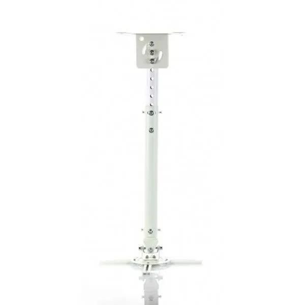 Support vidéoprojecteur - AJART - Art 45-76cm - Blanc - 15kg max - Idéal pour tous vidéoprojecteurs