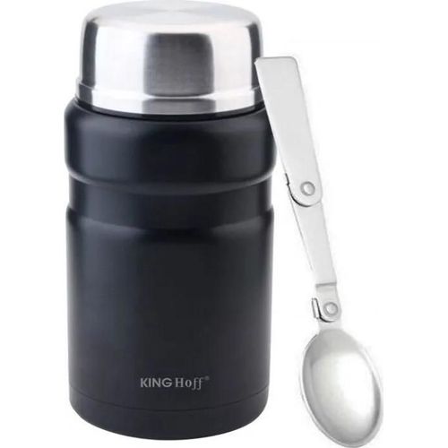 Flasque Kinghoff - Kh-1460 - Dinner Thermos 0,75 L Noir