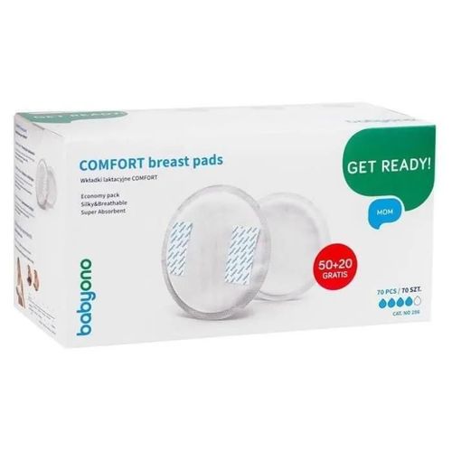 Coussinets D'allaitement Babyono Premium Babyono 70pcs