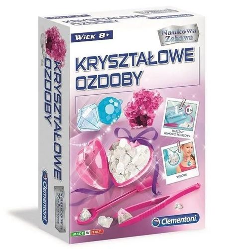 Experience scientifique - experience physique-chimie Clementoni KrysztaÄowe Ozdoby
