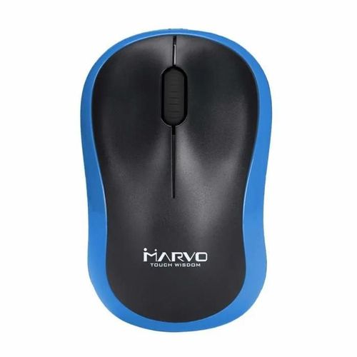 Souris Marvo - DWM100BL - Souris noir et bleu