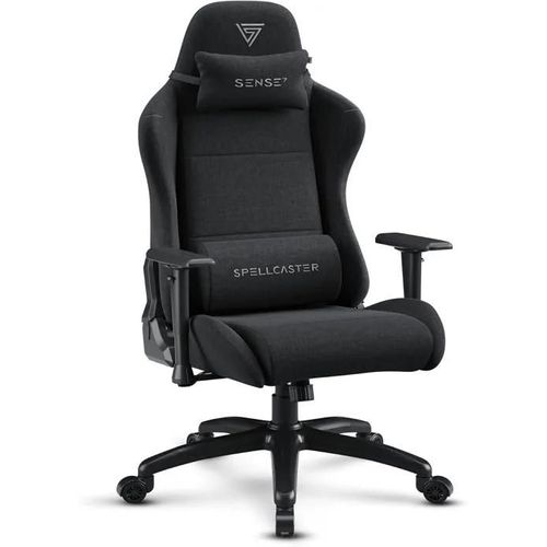 Sense7 Spellcaster Fuku Xl Chaise Gaming - Alcantara Haut De Gamme - Large Confort, Inclinaison 160°, Accoudoirs Réglables