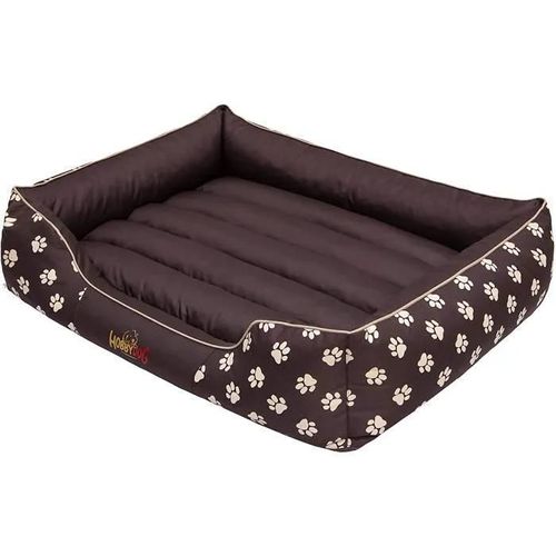 Panier Pour Chien - Hobbydog - Prebwl3 - Marron - Taille L 65 X 50 Cm - Résistant Aux Taches