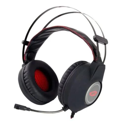 ESPERANZA Casque avec microphone Noir-rouge - EGH440