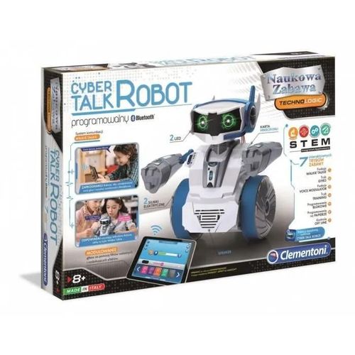 Robot Cyber Parlant - CLEMENTONI 50122 - Jouet éducatif pour enfants