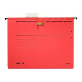 Classeur Suspendu - Leitz - Alpha - A4 - Rouge - Mixte - Adulte