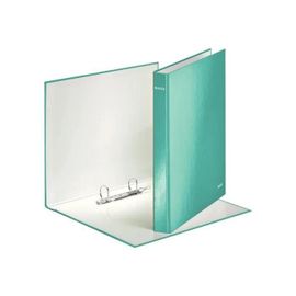 Classeur À Anneaux - Leitz - Wow - 40 Mm - A4 - Bleu Glacé
