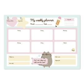 Bloc-Notes Semainier A3 Pusheen