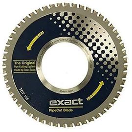 EXACT OUTIL 7010487 TCT 165 6-1-5,1 CM LAME POUR ACIER, CUIVRE ET MATI