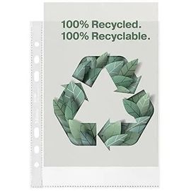 Esselte 100% Recycled A5 Pockets, Embossed Strong Pp, 70 Micron, Plast