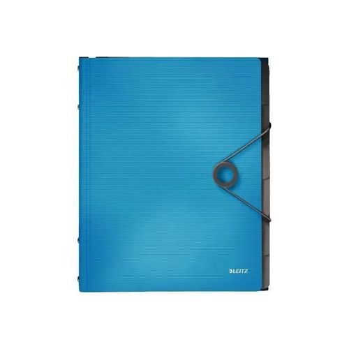 Leitz Solid - Trieur - 6 Positions - A4 - Pour 200 Feuilles - À Onglets - Bleu