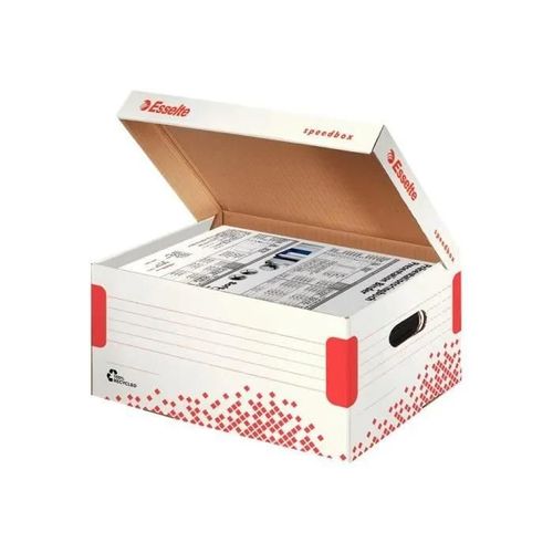Esselte Speedbox Boîte D'archive A4, Foolscap Blanc