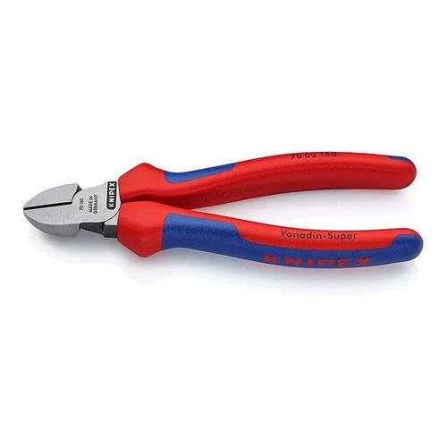 Knipex - 7002160 - Pince coupante latérale avec manche multi-composants 160 mm (70 02 160)
