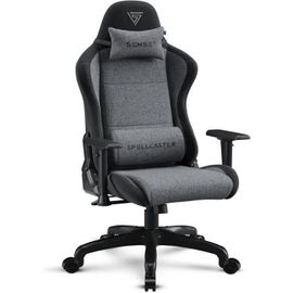 Chaise Gaming - Sense7 - Spellcaster Fuku - Tissu Respirant - Accoudoirs Réglables - Inclinaison 90°-160°