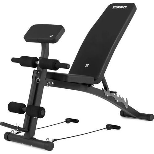 Banc De Musculation - Zipro - Volume - Pliable - Réglable - Multifonctionnel