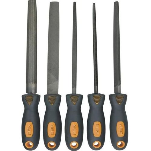 Cale a poncer - grattoir - rabot - racloir Neo+ - 5 - Jeu de limes antenne pieces tres rigide T12 acier coupe ( 37 - 610)